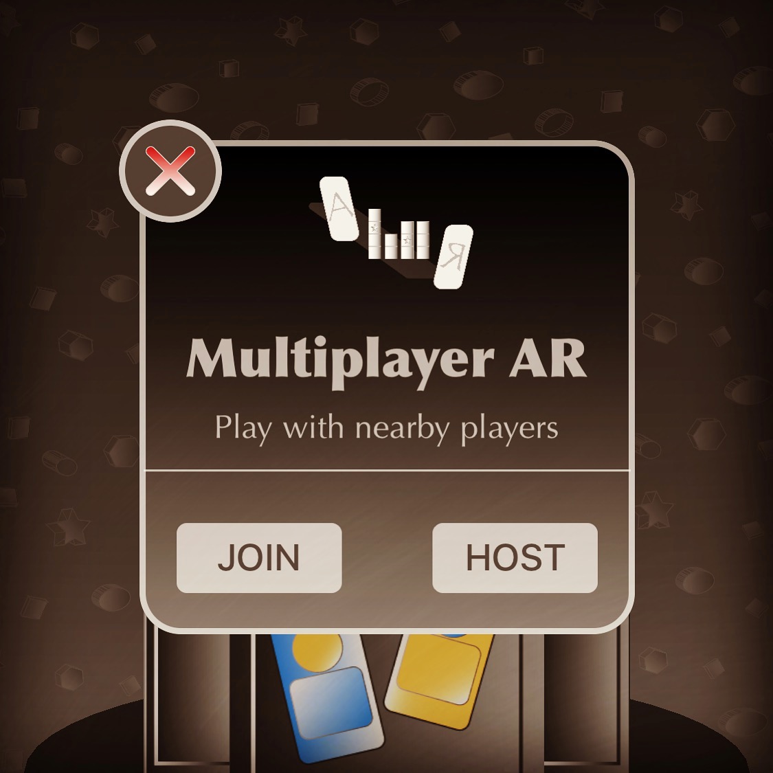 Host and Join AR Game